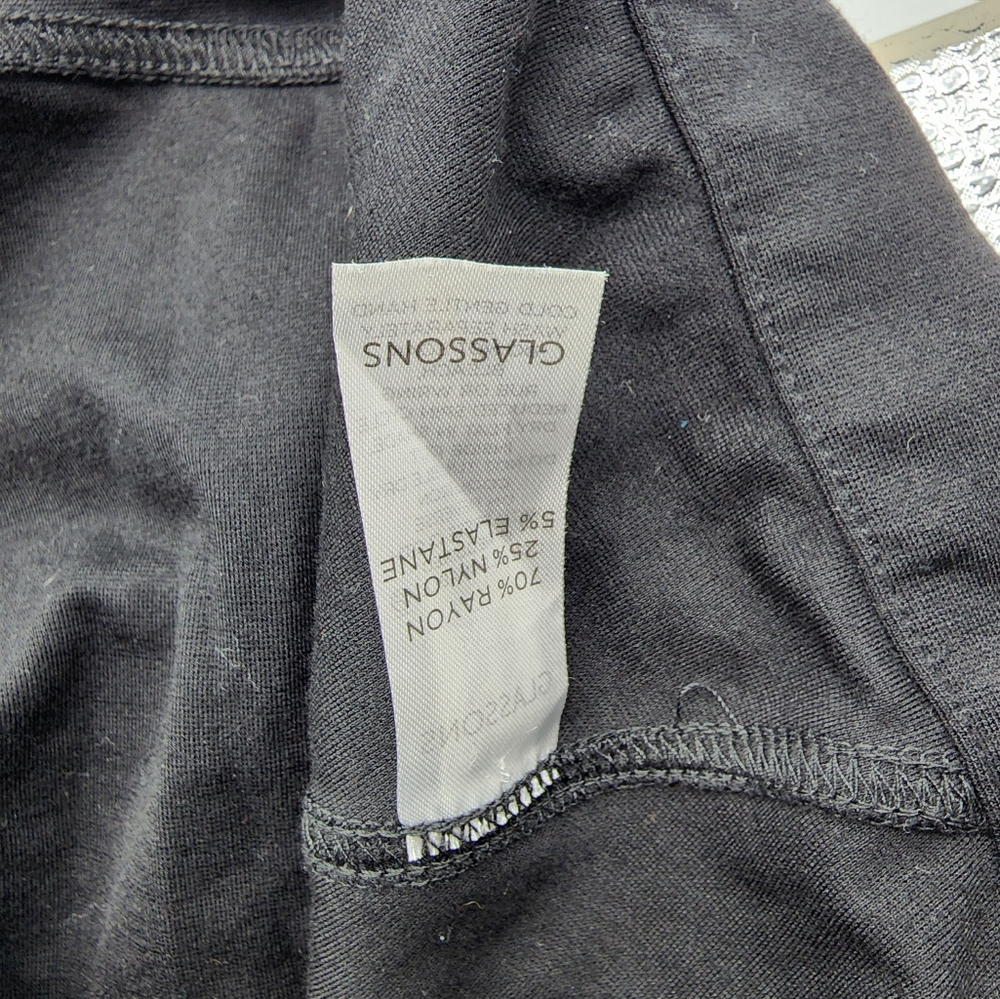 NWT Aus14 Glassons Black Skinny Straight Leg Trousers Pants - Picture 3 of 15